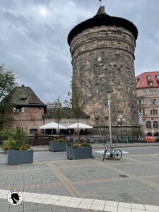 The Frauentor gate in Nuremburg