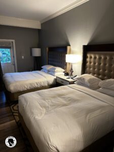 Image of hotel room in the St Augustine Hilton Historic Bayfront