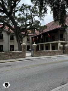 Image of a building courtyard 