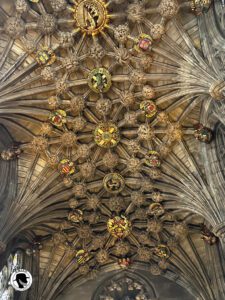 the ceiling in St Giles Cathedral