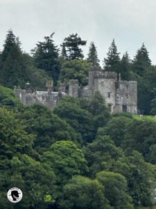 Loch Lomond Stirling Castle and the Kelpies - Image of the Lennox Castle on the shores of Loch Lomond