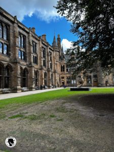 Courtyard at the University of Glasgow