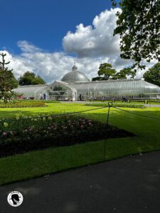 Greenhouse at the Botanic Gardens in Glasgow
