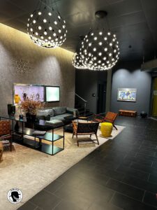 Lobby of the Hey Hotel