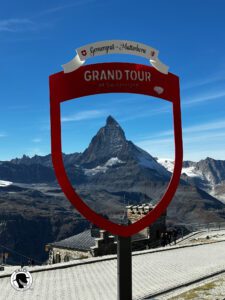 Grant Tour of Switzerland frame with Matterhorn in the background