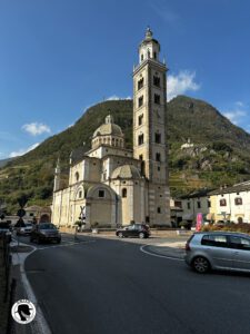The church of the Madonna in Tirano Italy