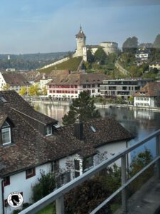 Caslte overlooking Schaffhausen, Shitzerland