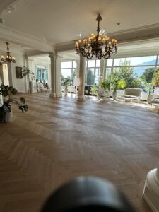 Lobby of the hotel Eden Palace Du Lac