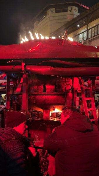 Picture of the feuerzangenbowle bar at the isartor 